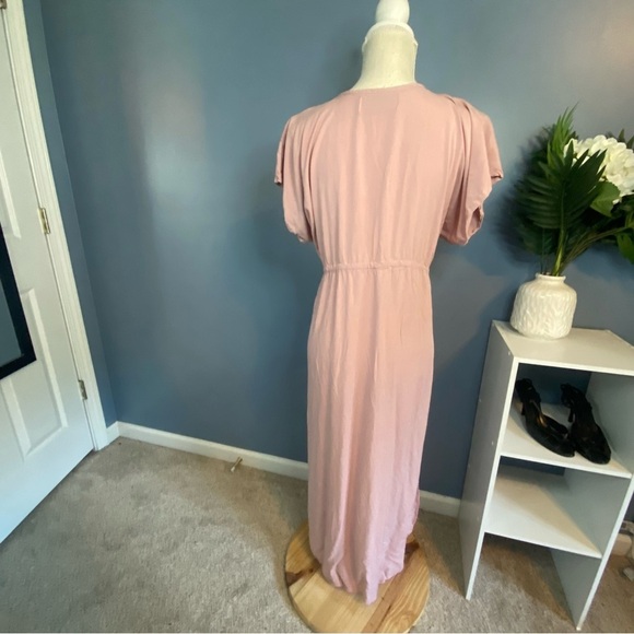 Beach Road Tulum Pink Maxi Length Swim Cover Up - Picture 2 of 8